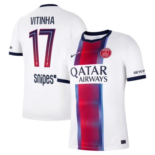 Maglia Paris Saint-Germain Vitinha 17 Uomo Secondo 2026-27 Maglia Paris Saint-Germain Vitinha 17 Uomo Secondo 2026-27