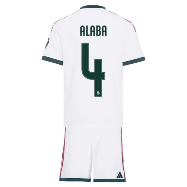 Completo calcio Real Madrid Alaba 4 Bambino Primo 2026-27 Completo calcio Real Madrid Alaba 4 Bambino Primo 2026-27