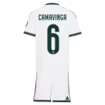 Completo calcio Real Madrid Camavinga 6 Bambino Primo 2026-27