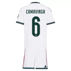Completo calcio Real Madrid Camavinga 6 Bambino Primo 2026-27 Completo calcio Real Madrid Camavinga 6 Bambino Primo 2026-27