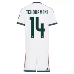 Completo calcio Real Madrid Tchouaméni 14 Bambino Primo 2026-27 Completo calcio Real Madrid Tchouaméni 14 Bambino Primo 2026-27