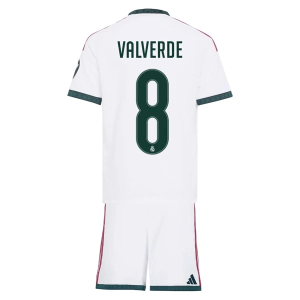 Completo calcio Real Madrid Valverde 8 Bambino Primo 2026-27 Completo calcio Real Madrid Valverde 8 Bambino Primo 2026-27