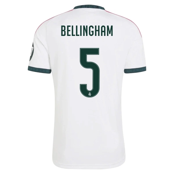 Maglia Real Madrid Bellingham 5 Uomo Primo 2026-27 Maglia Real Madrid Bellingham 5 Uomo Primo 2026-27