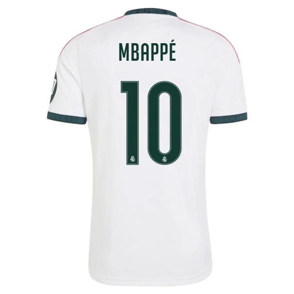 Maglia Real Madrid Mbappé 10 Uomo Primo 2026-27 Maglia Real Madrid Mbappé 10 Uomo Primo 2026-27