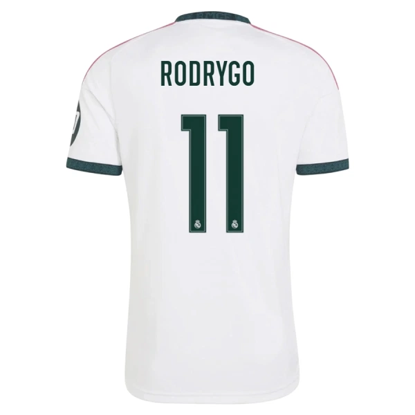 Maglia Real Madrid Rodrygo 11 Uomo Primo 2026-27 Maglia Real Madrid Rodrygo 11 Uomo Primo 2026-27
