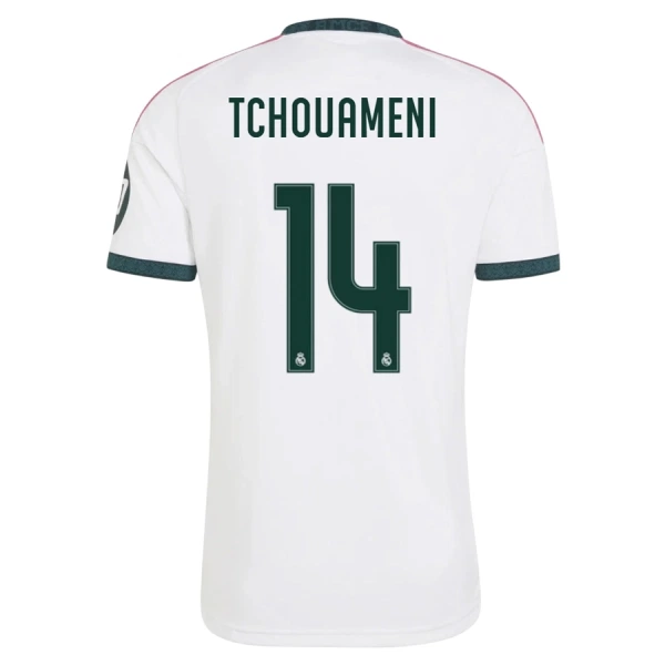 Maglia Real Madrid Tchouaméni 14 Uomo Primo 2026-27 Maglia Real Madrid Tchouaméni 14 Uomo Primo 2026-27