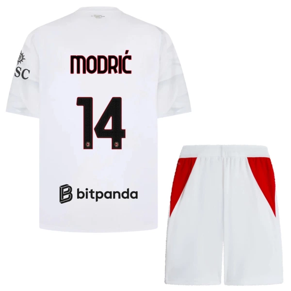 Completo calcio AC Milan Modrić 14 Bambino Secondo 2026-27