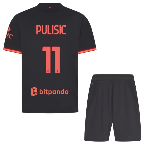 Completo calcio AC Milan Pulisic 11 Bambino 3rd 2026-27