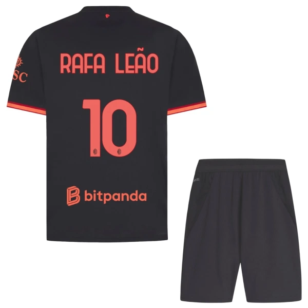 Completo calcio AC Milan Rafael Leao 10 Bambino 3rd 2026-27 Completo calcio AC Milan Rafael Leao 10 Bambino 3rd 2026-27