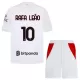 Completo calcio AC Milan Rafael Leao 10 Bambino Secondo 2026-27 Completo calcio AC Milan Rafael Leao 10 Bambino Secondo 2026-27