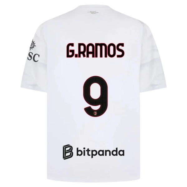 Maglia AC Milan G. Ramos 9 Uomo Secondo 2026-27 Maglia AC Milan G. Ramos 9 Uomo Secondo 2026-27