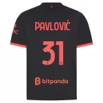 Maglia AC Milan Pavlovic 31 Uomo 3rd 2026-27