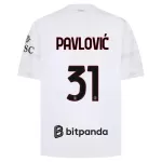 Maglia AC Milan Pavlovic 31 Uomo Secondo 2026-27