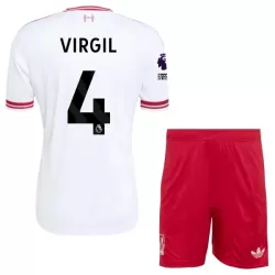 Completo calcio Liverpool Virgil 4 Bambino Secondo 2026-27 Completo calcio Liverpool Virgil 4 Bambino Secondo 2026-27