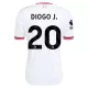 Maglia Liverpool Diogo J. 20 Uomo Secondo 2026-27 Maglia Liverpool Diogo J. 20 Uomo Secondo 2026-27