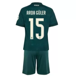 Completo calcio Real Madrid Arda Guler 15 Bambino Secondo 2026-27 Completo calcio Real Madrid Arda Guler 15 Bambino Secondo 2026-27