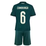 Completo calcio Real Madrid Camavinga 6 Bambino Secondo 2026-27