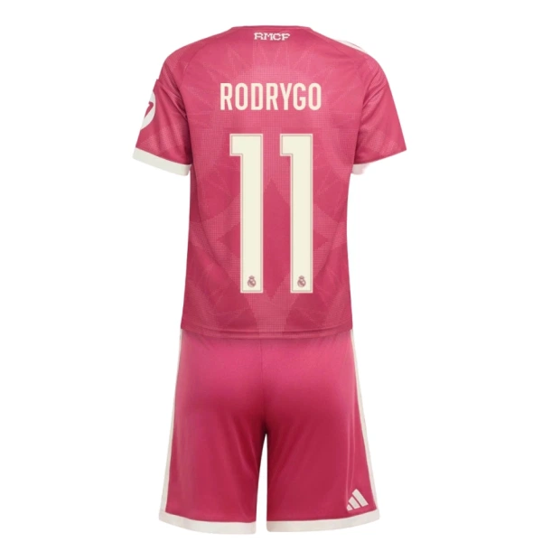 Completo calcio Real Madrid Rodrygo 11 Bambino 3rd 2026-27