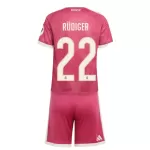 Completo calcio Real Madrid Rudiger 22 Bambino 3rd 2026-27