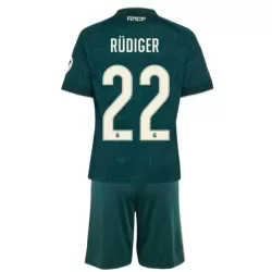 Completo calcio Real Madrid Rudiger 22 Bambino Secondo 2026-27