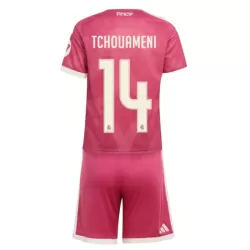 Completo calcio Real Madrid Tchouaméni 14 Bambino 3rd 2026-27 Completo calcio Real Madrid Tchouaméni 14 Bambino 3rd 2026-27