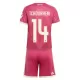 Completo calcio Real Madrid Tchouaméni 14 Bambino 3rd 2026-27 Completo calcio Real Madrid Tchouaméni 14 Bambino 3rd 2026-27
