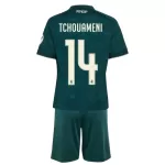 Completo calcio Real Madrid Tchouaméni 14 Bambino Secondo 2026-27