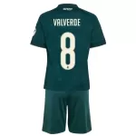 Completo calcio Real Madrid Valverde 8 Bambino Secondo 2026-27