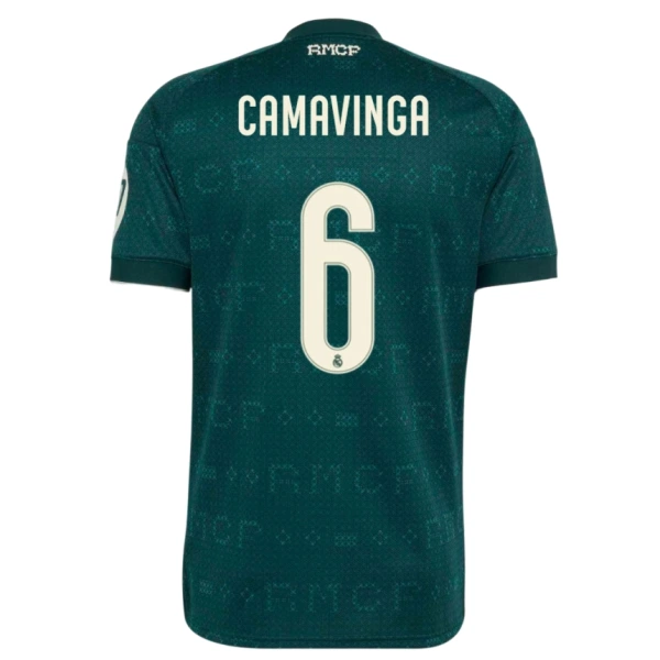 Maglia Real Madrid Camavinga 6 Uomo Secondo 2026-27
