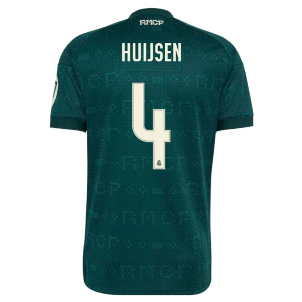 Maglia Real Madrid Huijsen 4 Uomo Secondo 2026-27 Maglia Real Madrid Huijsen 4 Uomo Secondo 2026-27