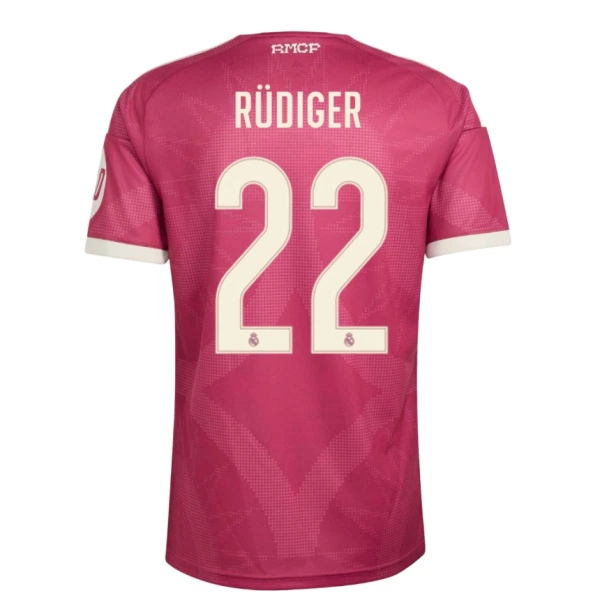Maglia Real Madrid Rudiger 22 Uomo 3rd 2026-27 Maglia Real Madrid Rudiger 22 Uomo 3rd 2026-27