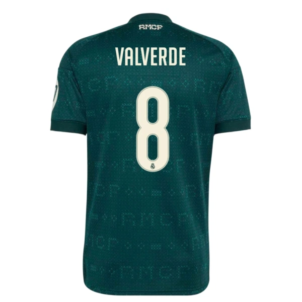 Maglia Real Madrid Valverde 8 Uomo Secondo 2026-27 Maglia Real Madrid Valverde 8 Uomo Secondo 2026-27