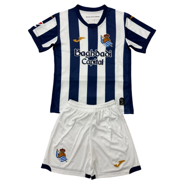 Completo calcio Real Sociedad Bambino Primo 2026-27 Completo calcio Real Sociedad Bambino Primo 2026-27