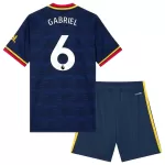Completo calcio Arsenal Gabriel 6 Bambino Secondo 2026-27