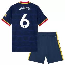 Completo calcio Arsenal Gabriel 6 Bambino Secondo 2026-27 Completo calcio Arsenal Gabriel 6 Bambino Secondo 2026-27