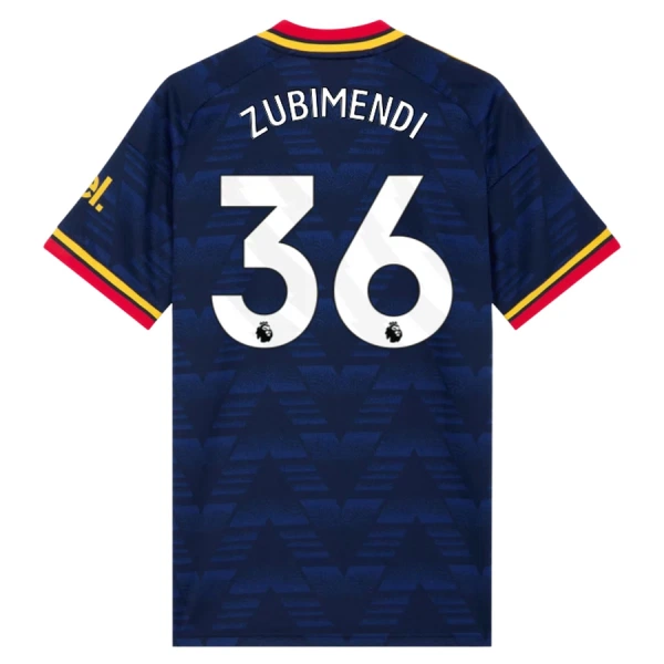 Maglia Arsenal Zubimendi 36 Uomo Secondo 2026-27 Maglia Arsenal Zubimendi 36 Uomo Secondo 2026-27