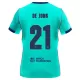 Completo calcio Barcellona Frenkie de Jong 21 Bambino 3rd 2026-27