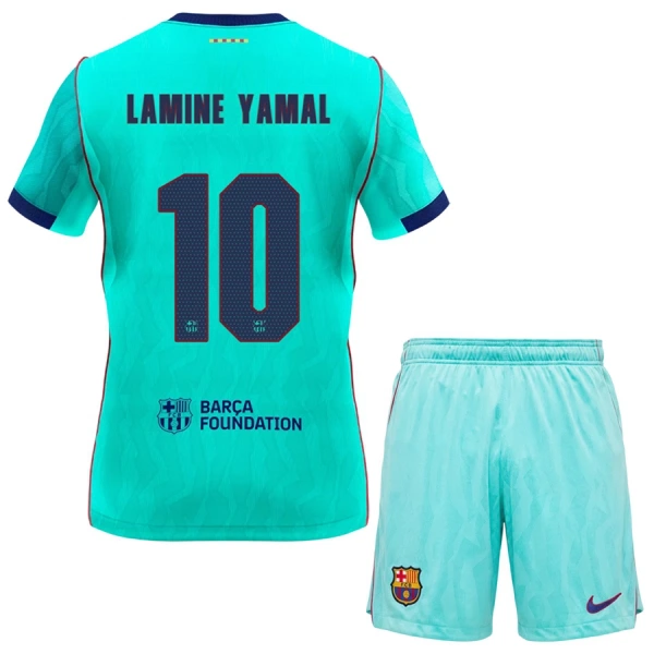 Completo calcio Barcellona Lamine Yamal 10 Bambino 3rd 2026-27