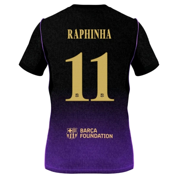Completo calcio Barcellona Raphinha 11 Bambino Secondo 2026-27