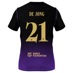 Maglia Barcellona Frenkie de Jong 21 Uomo Secondo 2026-27