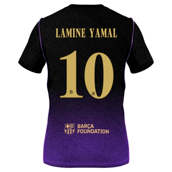Maglia Barcellona Lamine Yamal 10 Uomo Secondo 2026-27
