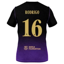 Maglia Barcellona Rodrigo 16 Uomo Secondo 2026-27