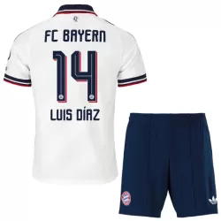 Completo calcio FC Bayern Monaco Luis Díaz 14 Bambino Secondo 2026-27 Completo calcio FC Bayern Monaco Luis Díaz 14 Bambino Secondo 2026-27