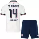 Completo calcio FC Bayern Monaco Luis Díaz 14 Bambino Secondo 2026-27 Completo calcio FC Bayern Monaco Luis Díaz 14 Bambino Secondo 2026-27