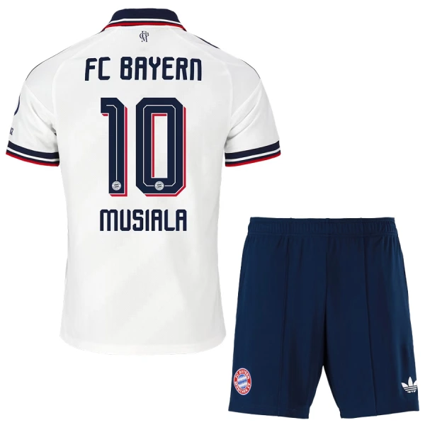 Completo calcio FC Bayern Monaco Musiala 10 Bambino Secondo 2026-27 Completo calcio FC Bayern Monaco Musiala 10 Bambino Secondo 2026-27