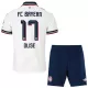 Completo calcio FC Bayern Monaco Olise 17 Bambino Secondo 2026-27 Completo calcio FC Bayern Monaco Olise 17 Bambino Secondo 2026-27