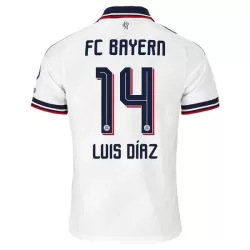 Maglia FC Bayern Monaco Luis Díaz 14 Uomo Secondo 2026-27 Maglia FC Bayern Monaco Luis Díaz 14 Uomo Secondo 2026-27