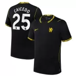 Maglia Chelsea Caicedo 25 Uomo Secondo 2026-27