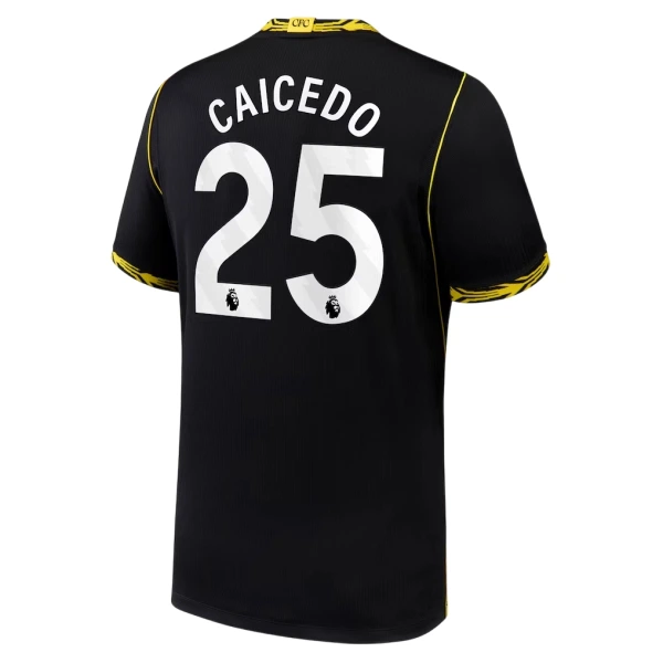 Maglia Chelsea Caicedo 25 Uomo Secondo 2026-27