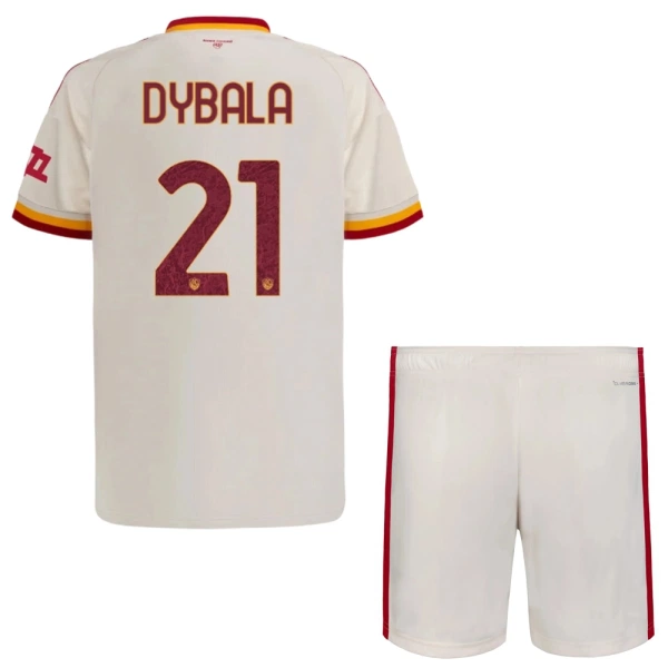 Completo calcio AS Roma Dybala 21 Bambino Secondo 2026-27 Completo calcio AS Roma Dybala 21 Bambino Secondo 2026-27